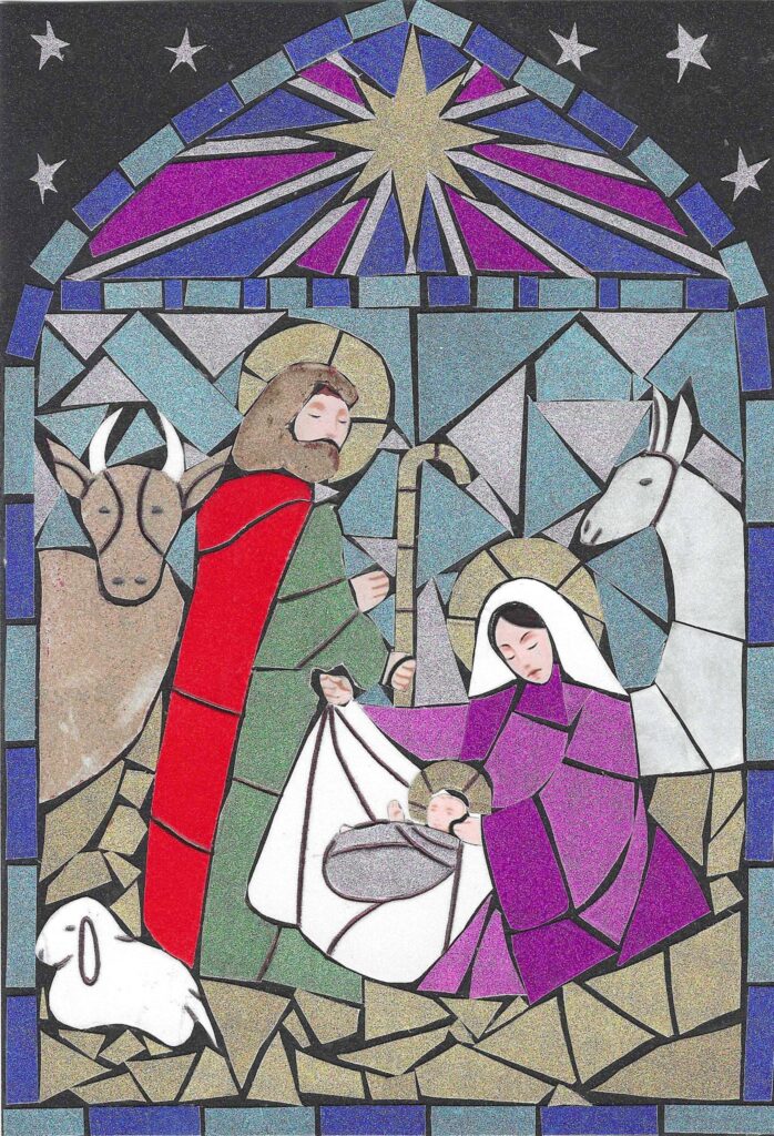 Felicitación navideña de Denys Bobrov, del CEIP La Paz, de Torremolinos